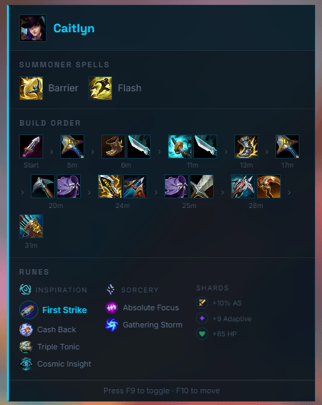 In-game overlay